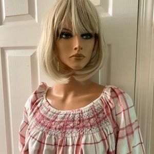 Hand Smocked Cotton Flannel Nightgown